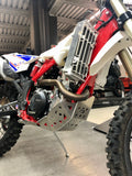 Load image into Gallery viewer, Rugged Skid Plate safeguarding your GAS-GAS/BETA 350-480 RR on challenging terrains.
