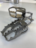 High-Strength Titanium Foot Pegs for KTM, providing superior grip.